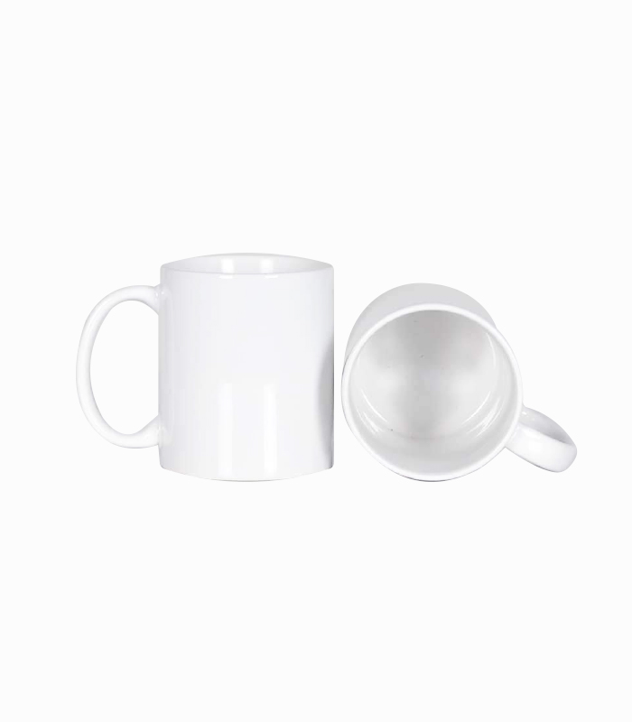 Mug blanc sublimation 330ml - Eseltech Maroc - Importateur & distributeur  de Matériels d'impression, découpe et finition