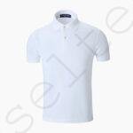 Polo t-shirt blanc