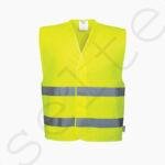 Gilet de sécurité jaune fluo
