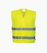 Gilet de sécurité jaune fluo