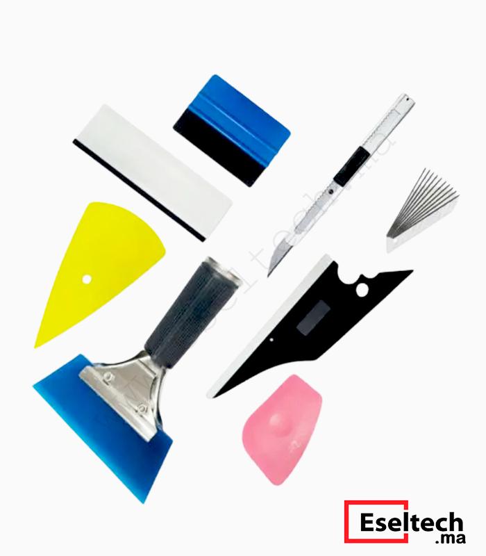 1 Accessoires de pose pour vinyle et adhésif 7 in1