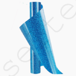 Flex découpe glitter bleu roi