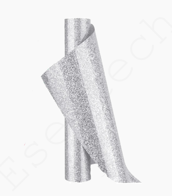 Flex découpe glitter argent