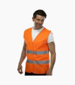 Gilet de sécurité Orange fluo