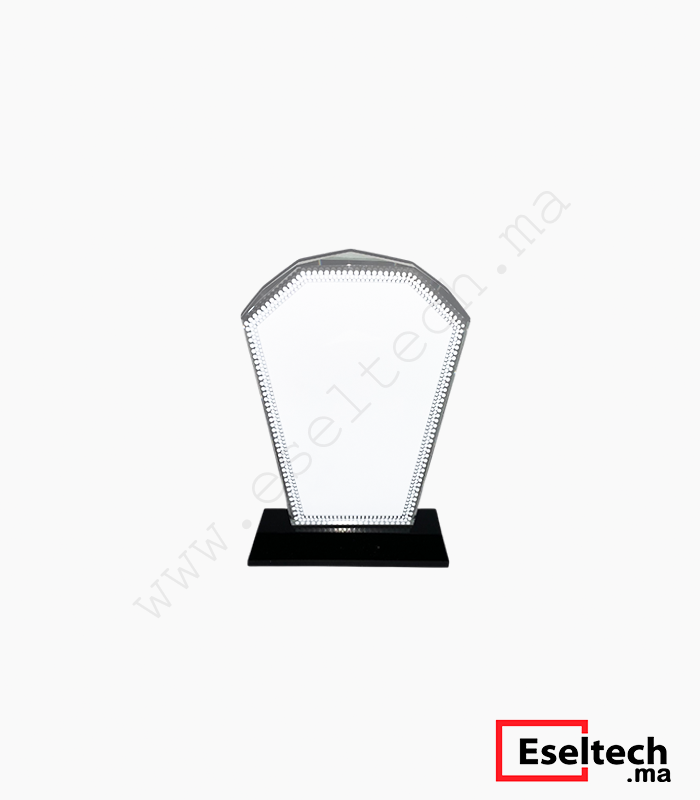 throphee sublimation 9 Trophée cristal rectangulaire NL - 18 Sublimation