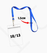 BLUE Portes Badges Plastiques 10.13 1.5CM