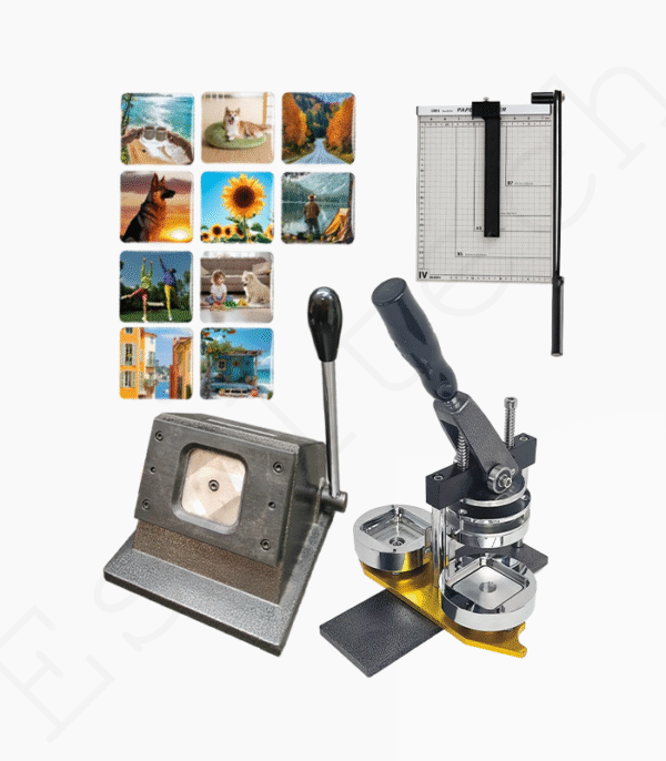 Pack Machine de fabrication Magnet image 50×50 mm