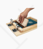 Serre-Cadres Papillon pour Sérigraphie - Lot de 2 Pièces Chromées – Image 2