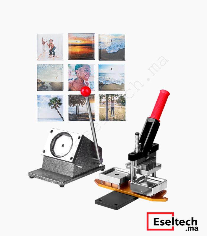 magnet machine 55 Machine de fabrication Magnet image 63.5×63.5 mm – Image 1
