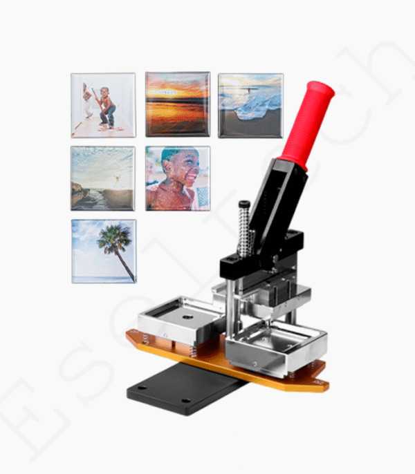 63.5x63.5mm DIY Photo Fridge Magnet