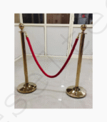 Barrière de Queue Élégante avec Cordon de Velours Rouge – Image 4