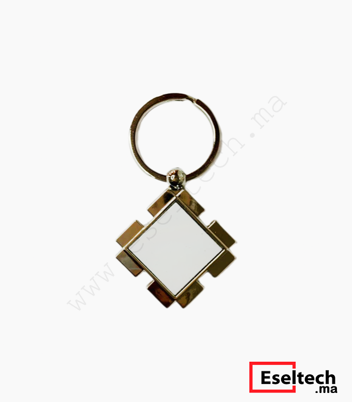 Porte-Clés Hexagonale pour Sublimation