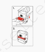 Cachet Rectangle Trodat Noir – Taille 12 – Image 6