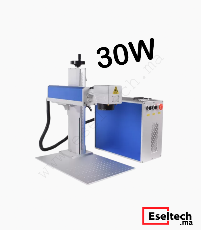 Machine de Gravure Laser à Fibre Optique 30W – Marquage Haute Précision pour Métal et Plastique