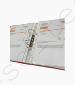 Classeur à Levier DELI Rouge A4 – Image 4