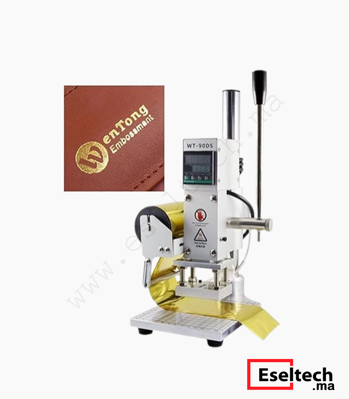 Machine d’Estampage à Chaud WT-90DS Numérique Manuelle Estampeuse Chaud Numérique WT-90DS – Image 1
