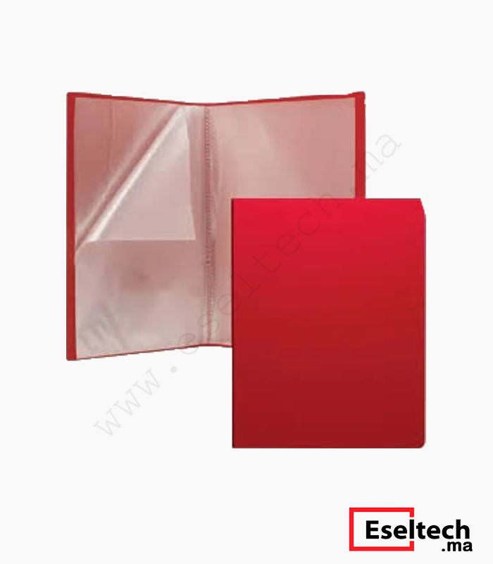 1 PORTE-VUES en Polypro 50 POCHETTES (100 VUES) A4 – Image 1