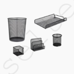 Ensemble de Bureau Métallique 5 PCS