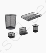 Ensemble de Bureau Métallique 5 PCS