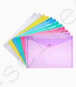 Enveloppe Plastifié à bouton Polypro Transparant – Image 3